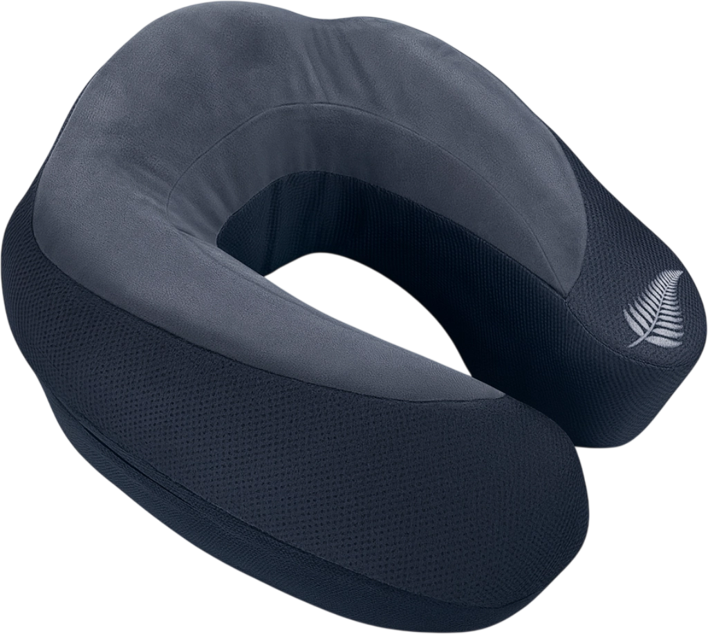 Pk Travel Pillow Foam NZ Fern Blk 