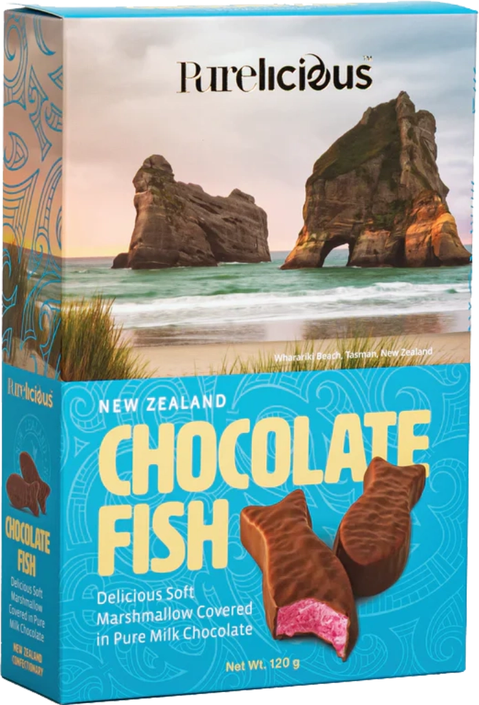 Purelicious Sweets Boxed Chocolate Fish 120G