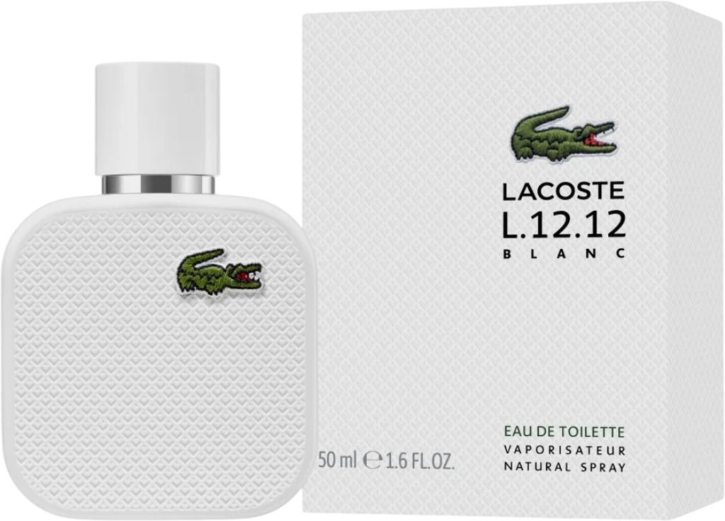 Lacoste L.12.12 Blanc Eau De Toilette EDT 50Ml
