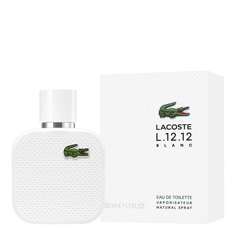 Lacoste L.12.12 Blanc Eau De Toilette EDT 50Ml