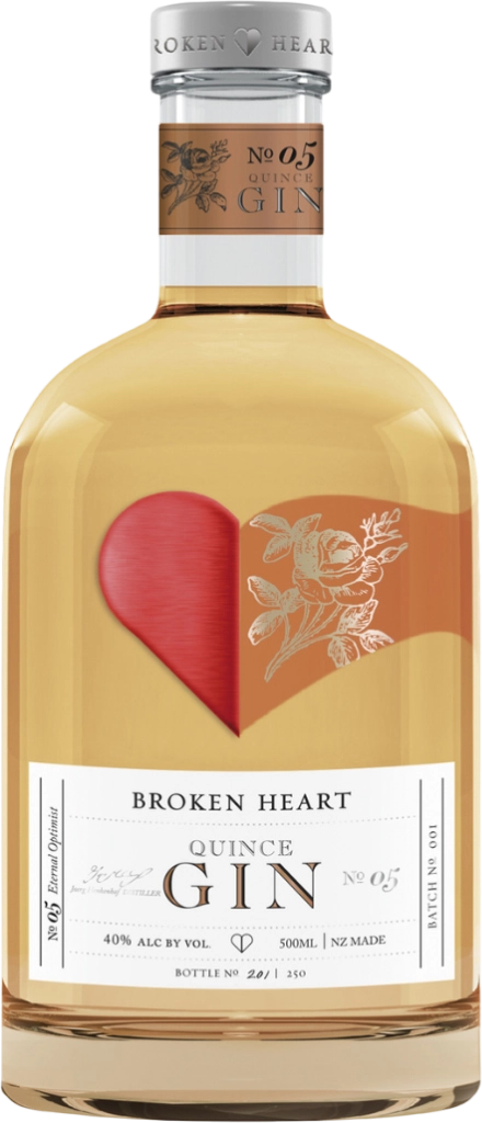 *Broken Heart Quince Gin 40% 0.5L