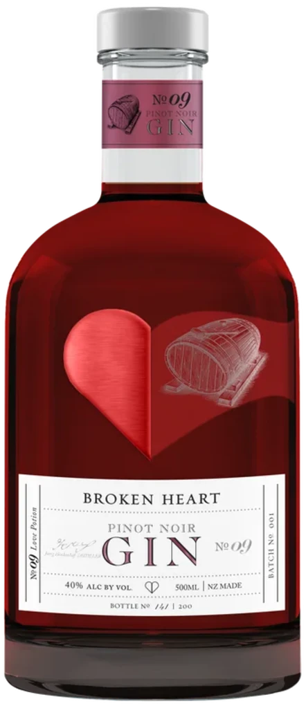 Broken Heart Pinot Noir Gin 40% 0.5L
