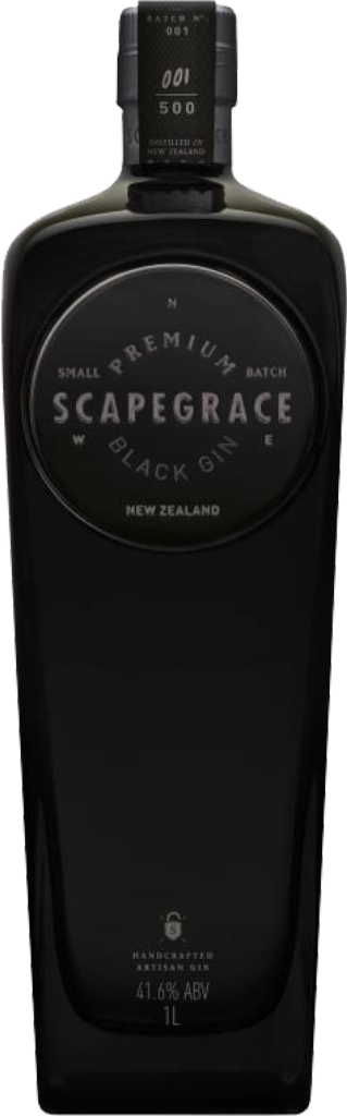 Scapegrace Black Gin 41.6% 1L