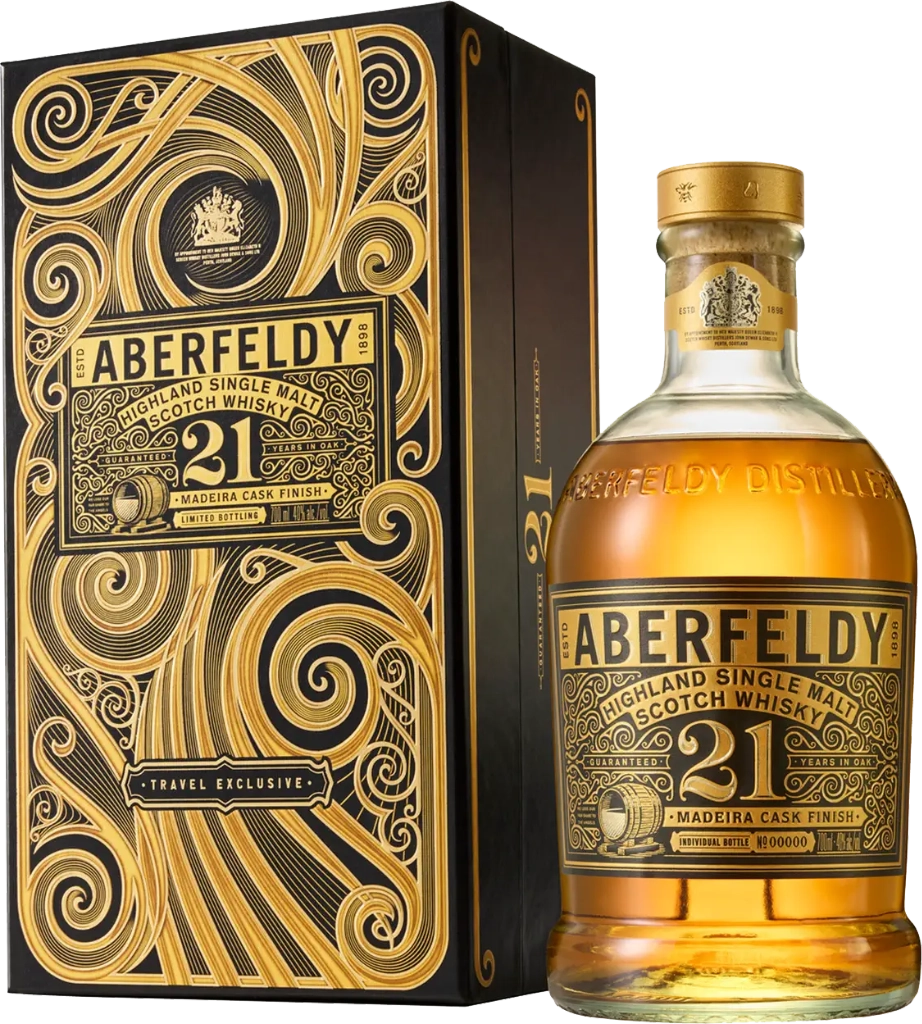 Aberfeldy Mad. 21Y 40% 0.7L GP