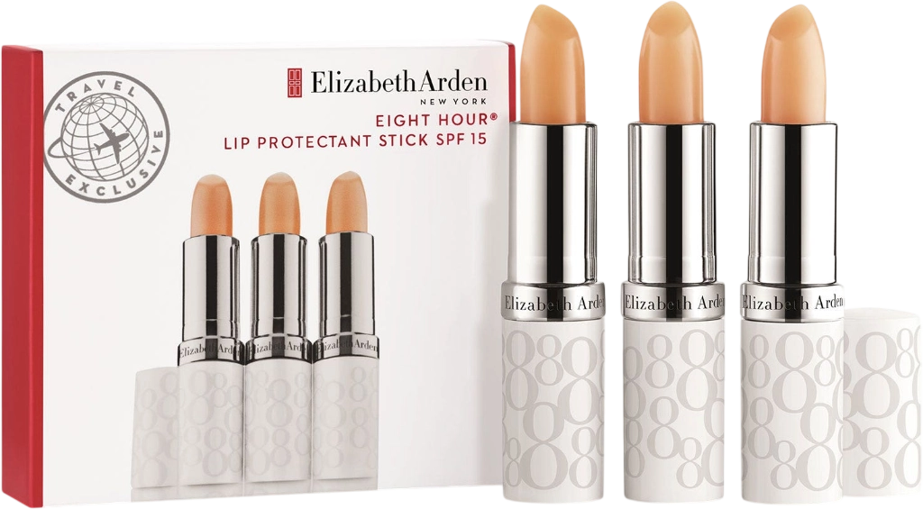Arden 8 Hour lip Protectant Stick Trio Clear