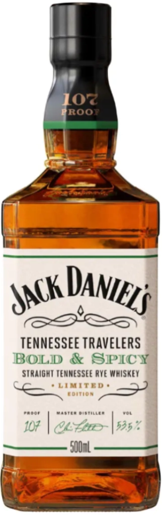 *Jack Daniel's Tennessee Travellers Bold & Spicy 53.5% 0.5L