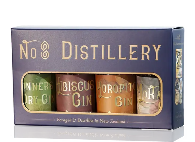 No8 Distillery Gin Gift Box 4x50Ml 42%