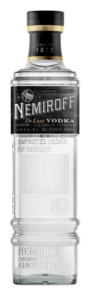 Nermiroff Plain Vodka 37.5% 1L