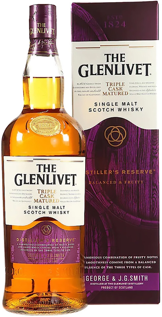 The Glenlivet TCM Distillers Reserve Single Malt 40% 1L