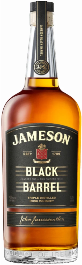 Jameson Black Barrel Irish Whiskey 40% 1L