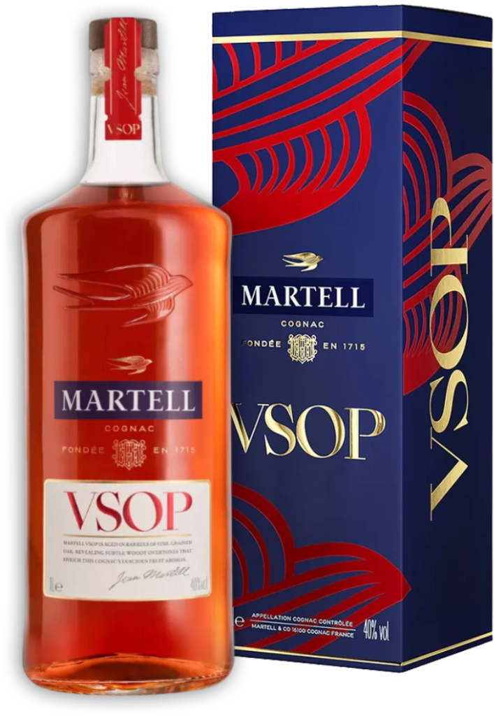 Martell VSOP Cognac 40% 1L