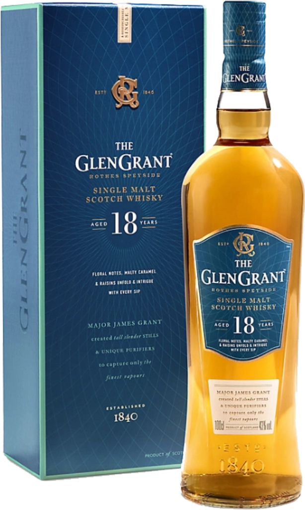 Glen Grant 18YO Single Malt 43% 1L