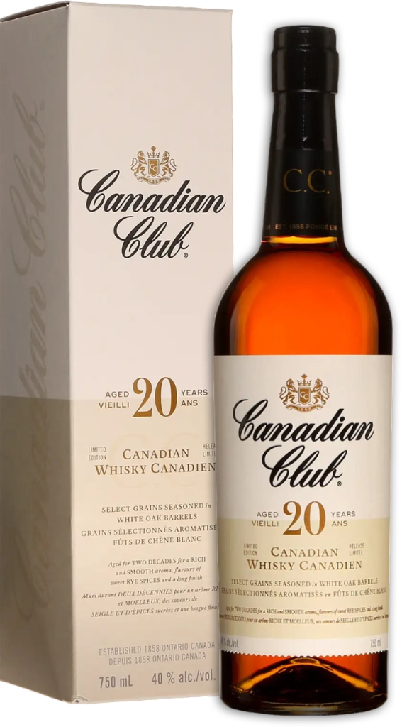 Canadian Club 20YO 40% 0.75L