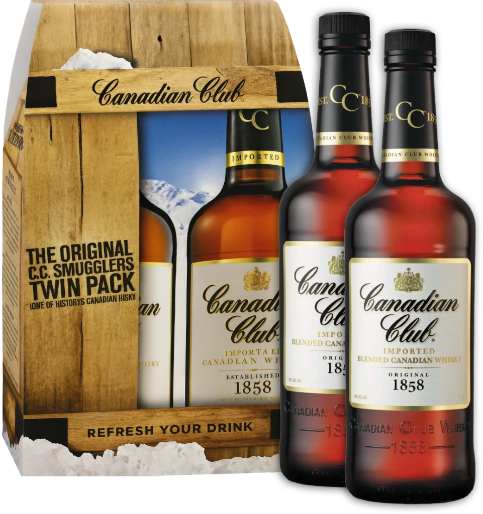 Canadian Club Twin pk 40% 2x1L