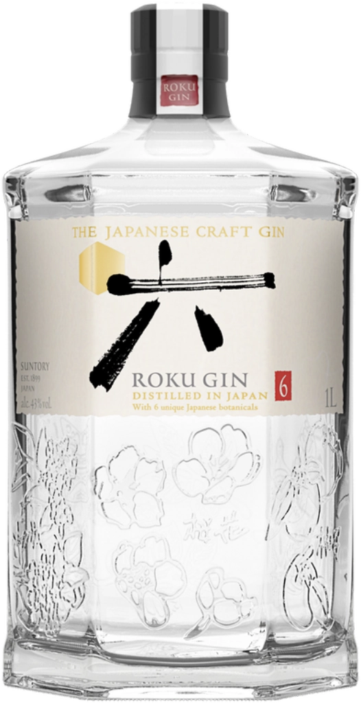 Roku Suntory Gin 43% 1L
