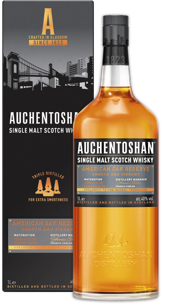 Auchentoshan American Oak 40% 1L GP