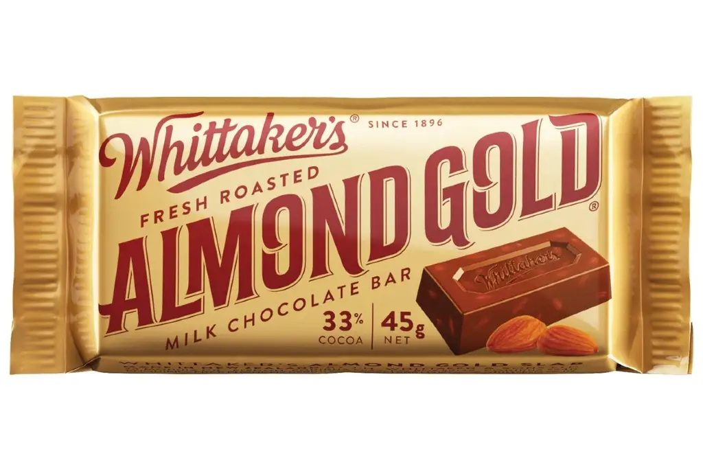 Whittakers Almond Slab Chocolate 50G