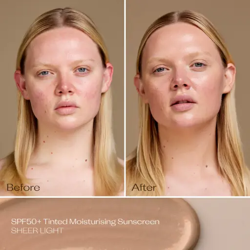 Trilogy Spf 50 Sheer Light Tinted Moisturising Sunscreen 50Ml
