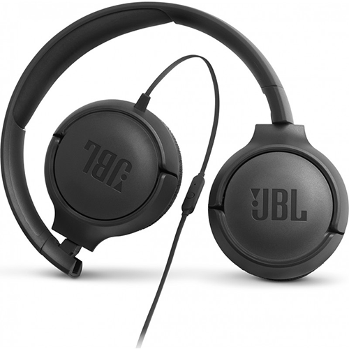 *Jbl On Ear Headphones T500 Blk