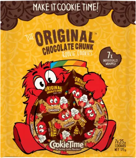 Cookie Time Rookie Chocolate Chunk Cookie 7Pk