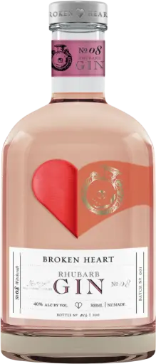 [AG016] Broken Heart Rhubarb Gin 40% 0.5L