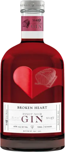 [AG017] Broken Heart Pinot Noir Gin 40% 0.5L