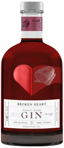 [AG017] Broken Heart Pinot Noir Gin 40% 0.5L