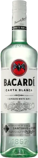 [AR013] Bacardi Carta Blanca 37.5% 1L