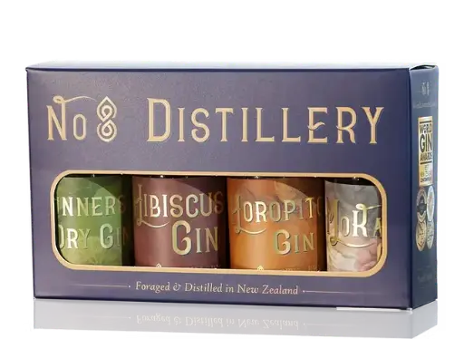 [AG062]  No8 Distillery Gin Gift box 4x50Ml 42%