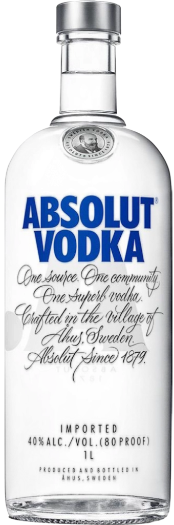 Absolut Original Vodka 40% 1L | Voyage Duty Free
