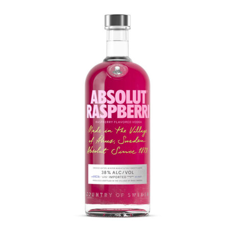 [AV004] Absolut Raspberri Vodka 38% 1L
