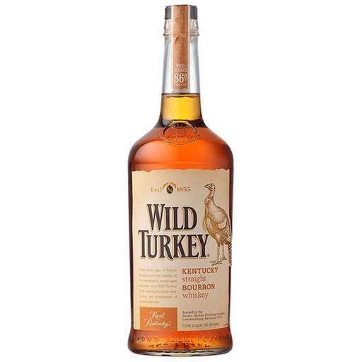 [AA022] Wild Turkey 81 Proof 40.5% 1L