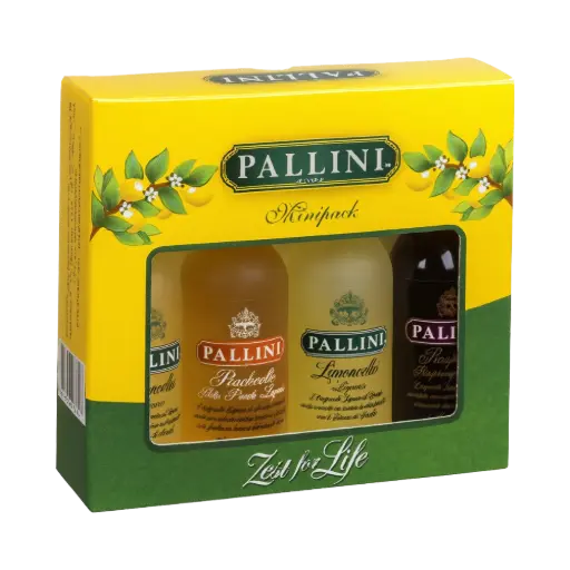 [AL012] Pallini Limoncello Mini - 4 X 50Ml Pack 0.2L