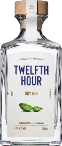[AG010] *Twelfth Hour Dry Gin 43% 0.7L