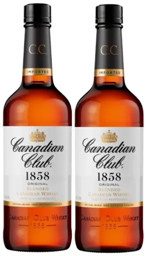 [AA006] Canadian Club Twin pk 40% 2x1L