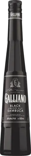 [AL002] Galliano Black Sambuca 30% 1L