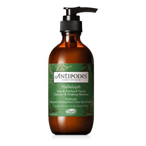 Antipodes Hallelujah Lime & Patchouli Cleanser & Makeup Remover 200Ml